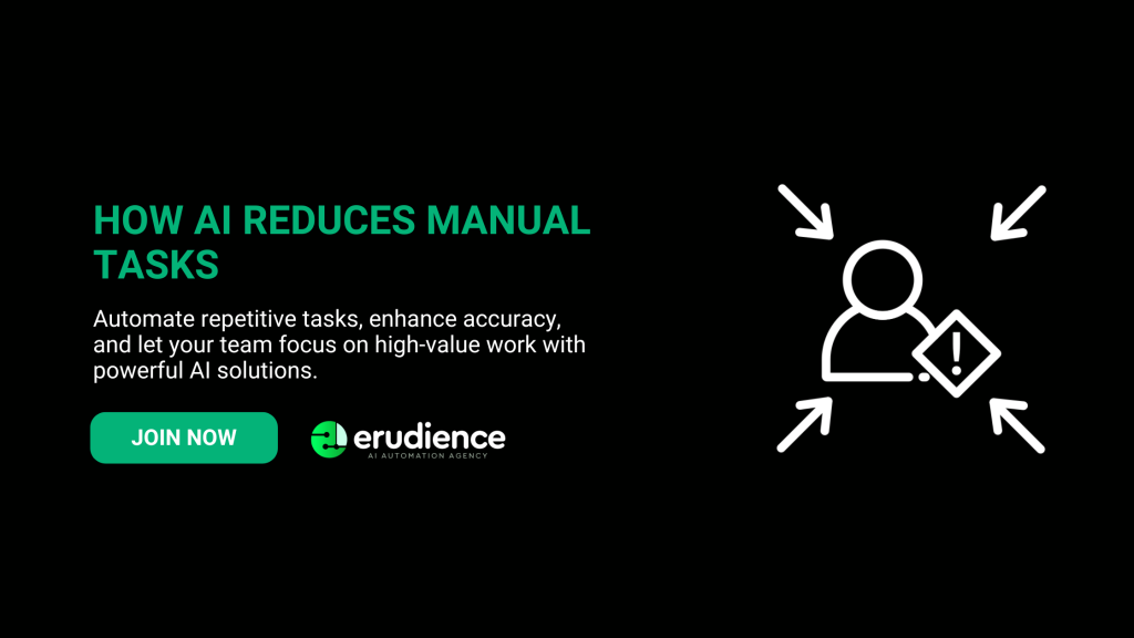 How AI reduces manual tasks