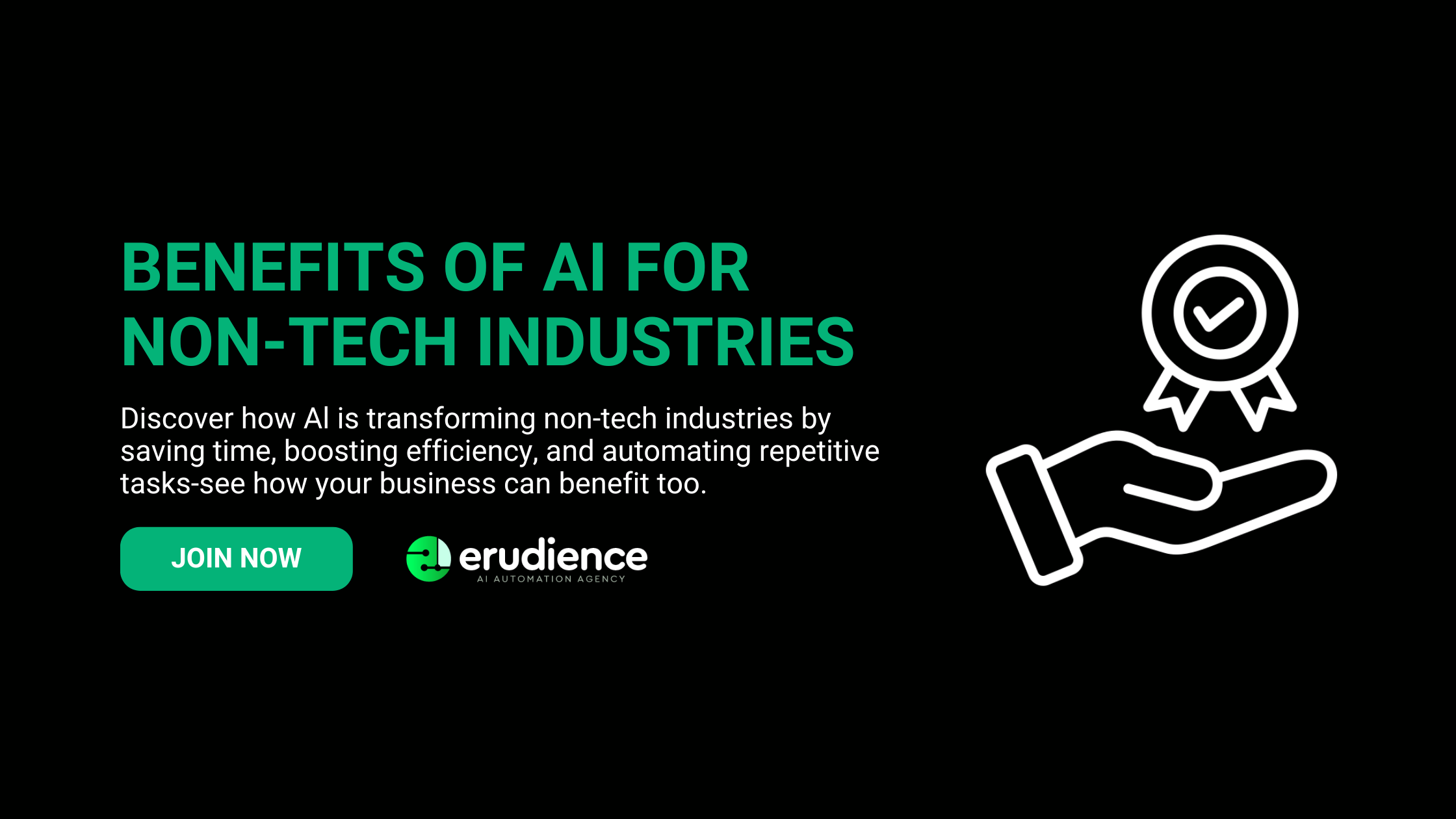 BENEFITS OF AI FOR NON-TECH INDUSTRIES